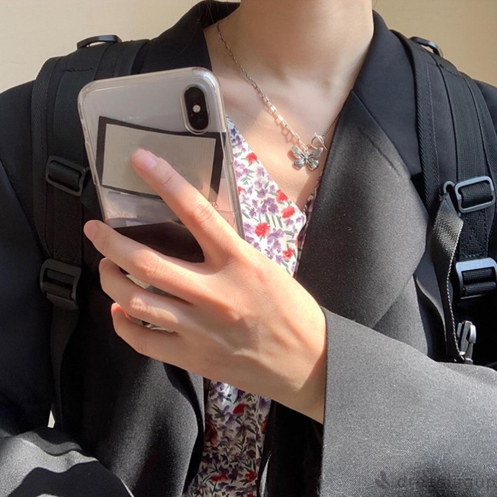 Vòng cổ Mặt Hình Bướm Phong Cách Harajuku Cổ Điển