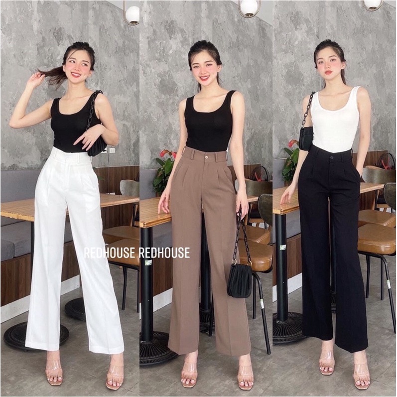 QUẦN ỐNG RỘNG CULOTTES, QUẦN ỐNG SUÔNG NỮ chất liệu vải cao cấp mã 188