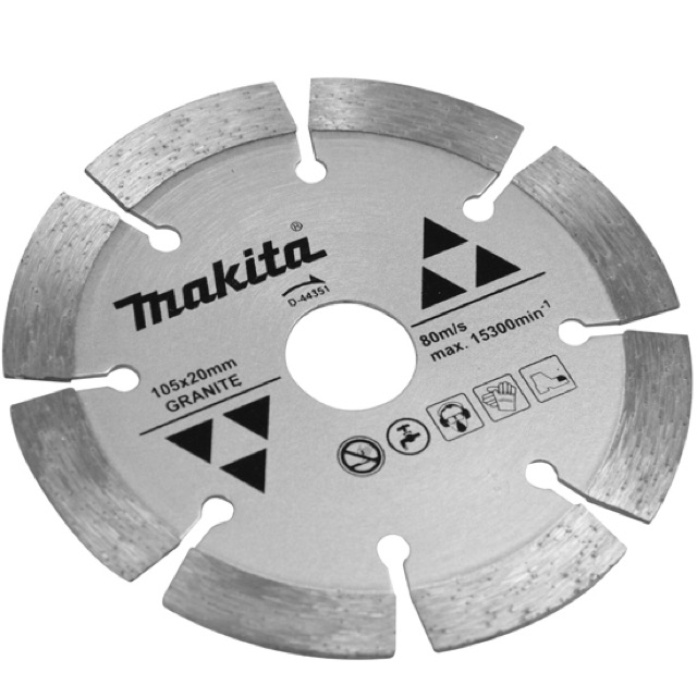 Lưỡi cắt Granite Makita D-44351 (105 x 1.6 x 20mm )