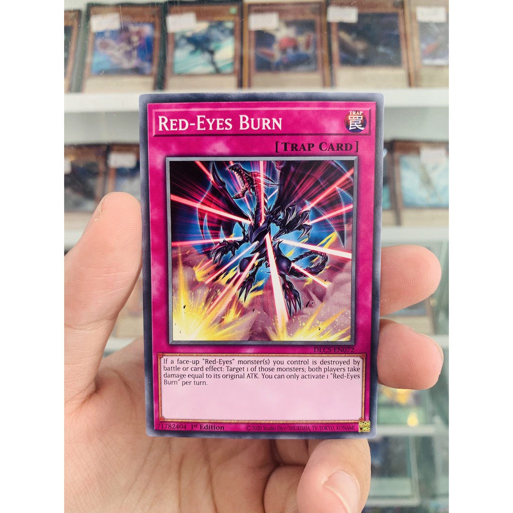 Thẻ Bài Lẻ YugiOh! Mã DLCS-EN072 - Red-Eyes Burn - Common - 1st Edition