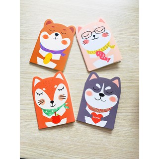 Sổ Tay Mini Hình Thú