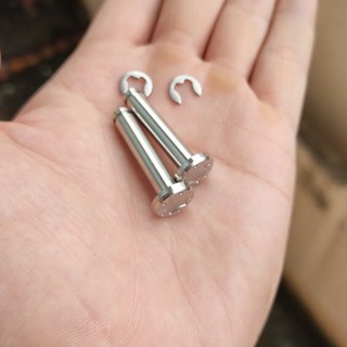 Cốt inox xỏ gác chân sau (cặp)