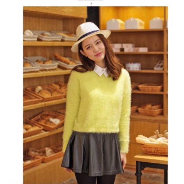 Áo croptop gọn nhẹ mặc trong áo len áo vest size S - Mã AO52