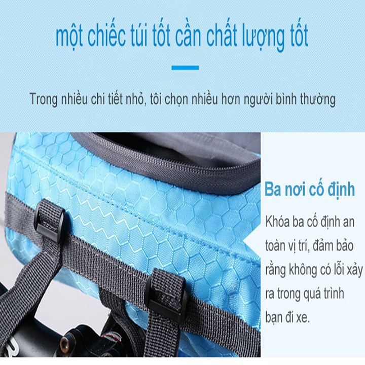 TÚI ĐỰNG ĐIỆN THOẠI TREO ĐẦU XE MÁY LOẠI I, Túi xe đạp Điện thoại Sunha Màn hình cảm ứng MBS3939