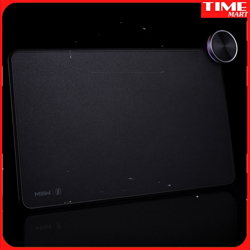 Miếng lót chuột hỗ trợ sạc không dây chuẩn Qi - XIAOMI MI SMART MOUSEPAD WIRELESS CHAGER LED RGB [TIME_MART siêu thị tiệ