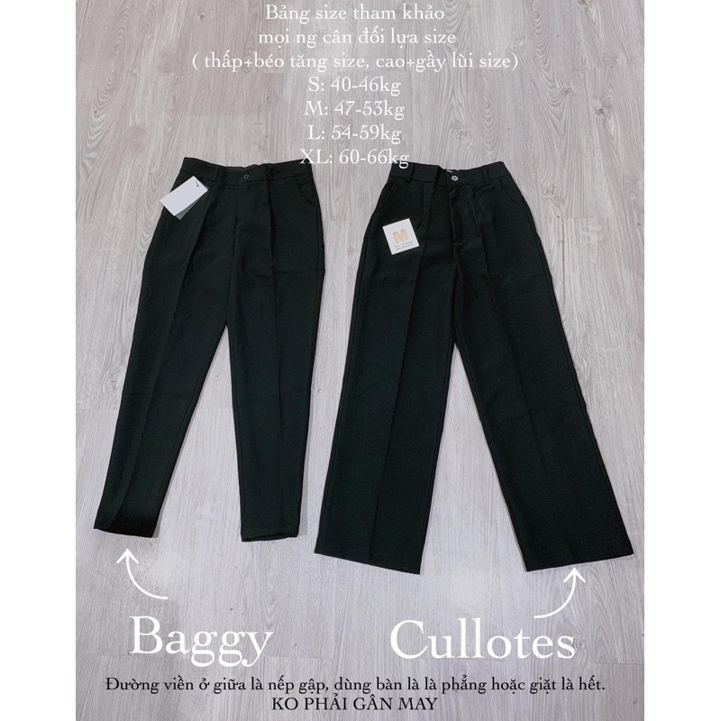 quần baggy xuông