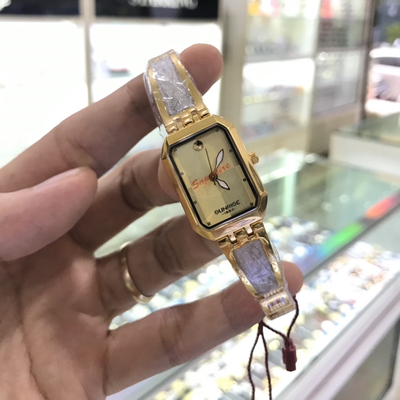 Đồng hồ nữ SUNRISE 9958SA full hộp thẻ chính hãng, kính sapphire chống xước