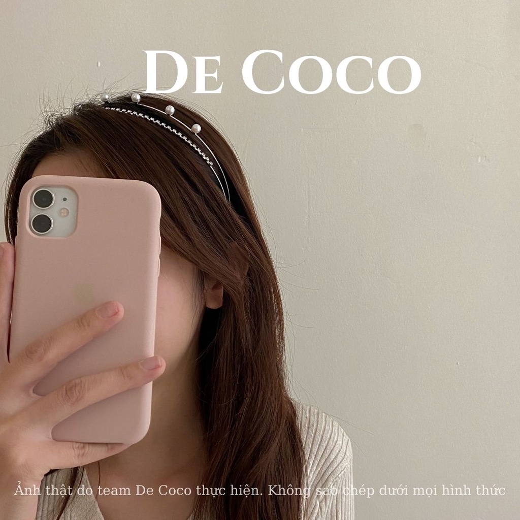 Bờm đính đá, băng đô đá lấp lánh Sparkle De Coco decoco.accessories