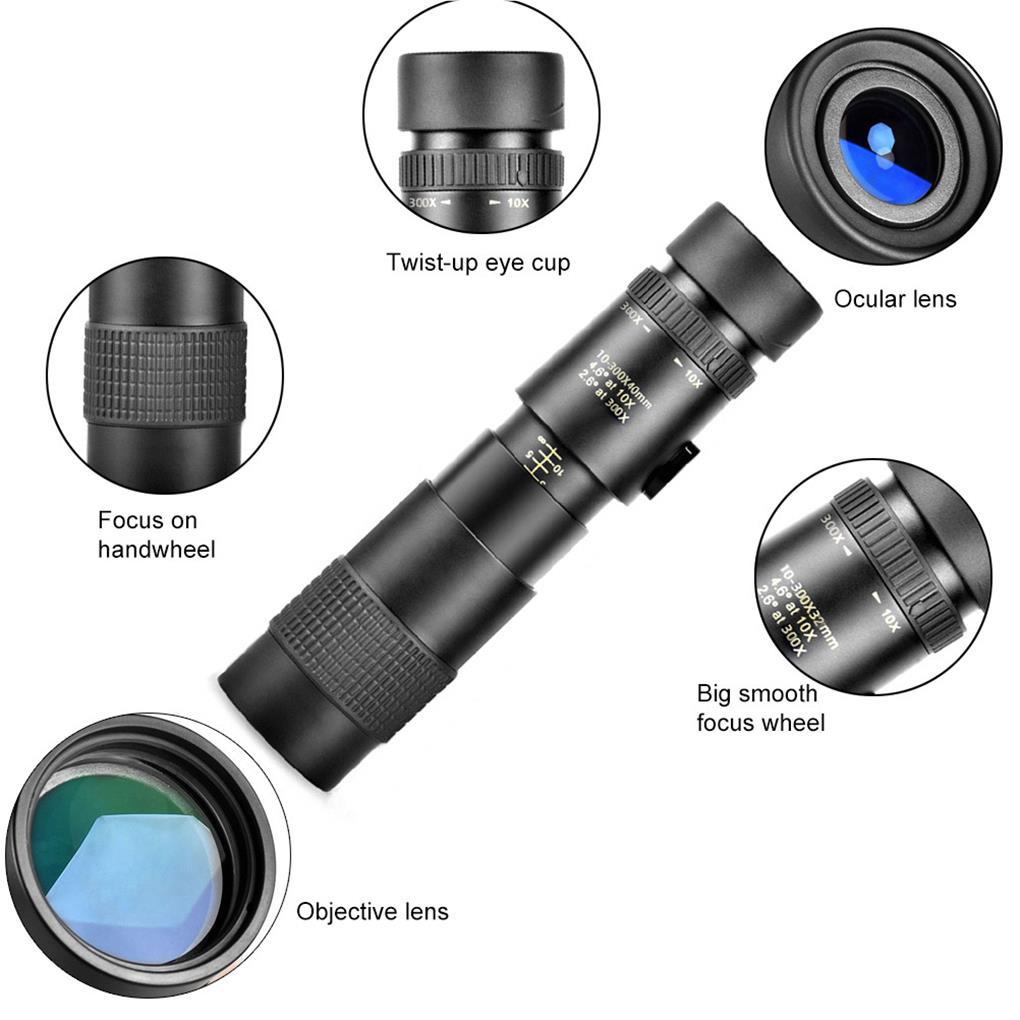 Kính Phóng Đại Ống Kính Tripod Rảnh Tay Đa Ứng Dụng Cho Hoạt Động Ngoài Trời