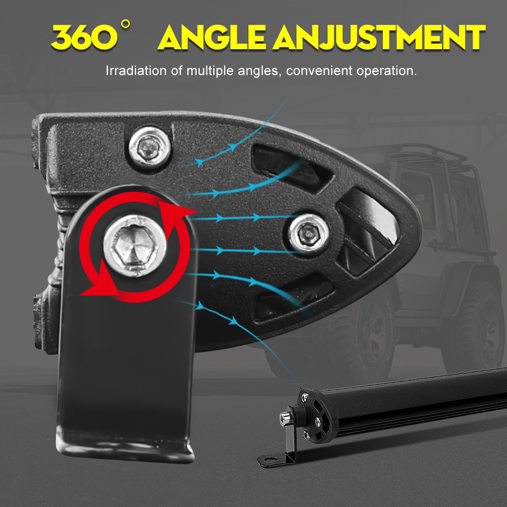 UNI-SHINE Thanh Đèn Led Uni-Shine 12 &quot;22&quot; 4x4 12v 24v Cho Xe Tải Atv Uaz