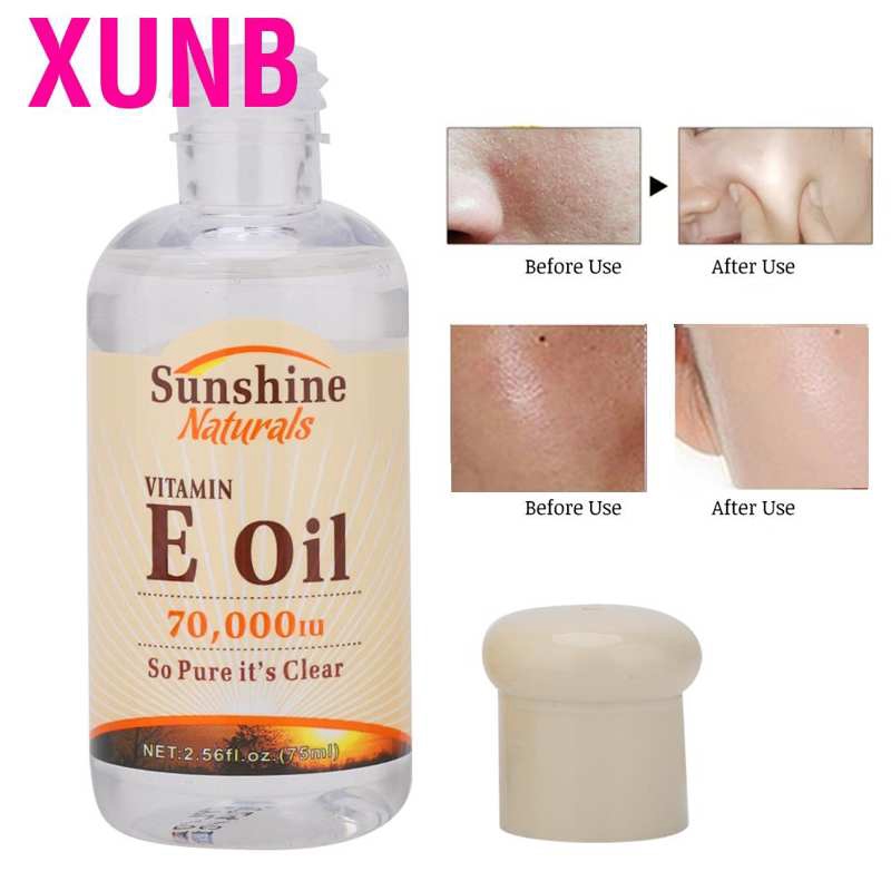xunb Tinh dầu vitamin E dưỡng ẩm làm trắng chăm sóc da 75ml | BigBuy360 - bigbuy360.vn