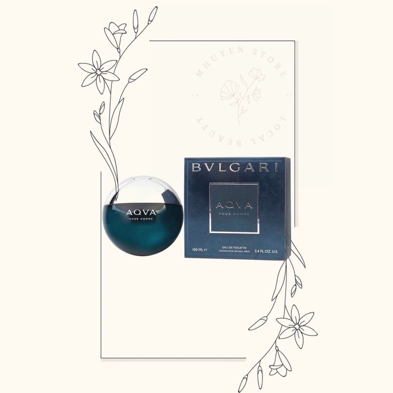 ☾⚚ Bvlgari Aqva Pour Homme Nước hoa nam xanh lá lịch lãm 100ML #mhuчєn stσrє | Thế Giới Skin Care