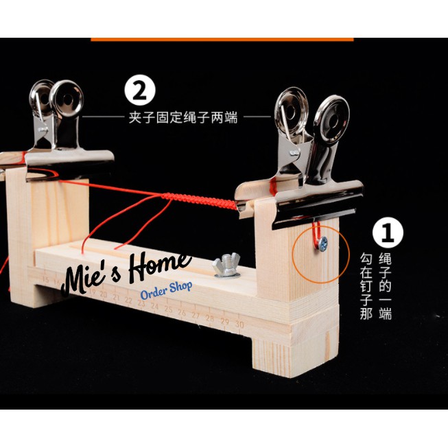 (Có sẵn) Bộ dụng cụ DIY tết dây, làm vòng đeo tay, đan dây, phụ kiện handmade - Handmade Decor Mie shop