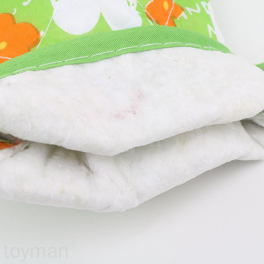 Găng tay lò nướng cách nhiệt chống trượt màu sắc ngẫu nhiên tiện lợi