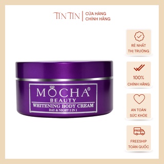 Kem Trắng Da, Dưỡng Ẩm Body Sữa Lạnh Mocha 200g , Dưỡng Da Trắng Sáng, Mịn Màng Sau 7 Ngày