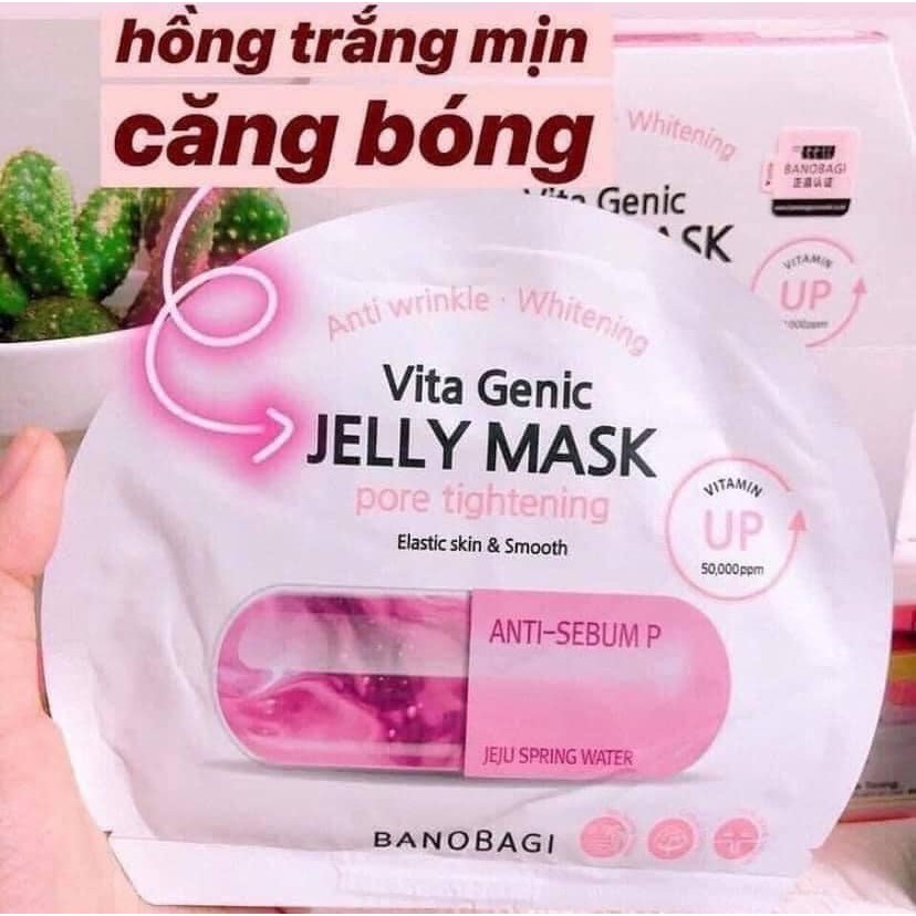 [ SIÊU HÓT] Mặt Nạ Vita Geic Jelly Mask BANOBAGI Vitamin A B C E