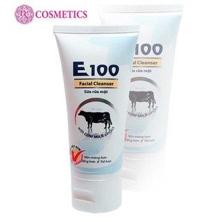 Sữa rửa mặt bò sữa e100