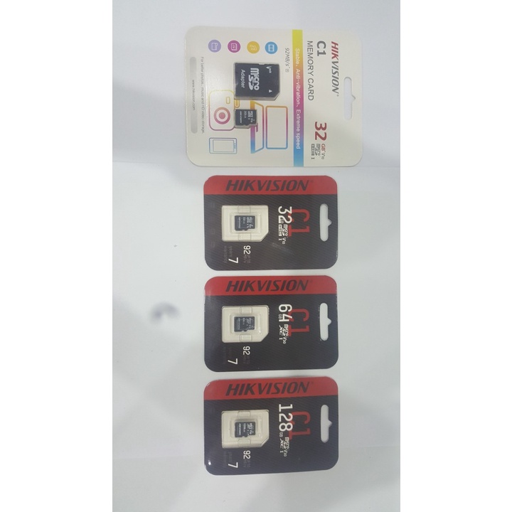 Thẻ nhớ Micro SD HIKVISION 32Gb, 64gb, 128GB dùng cho máy tính, camera, thiết bị di động.. - Hàng Chính Hãng