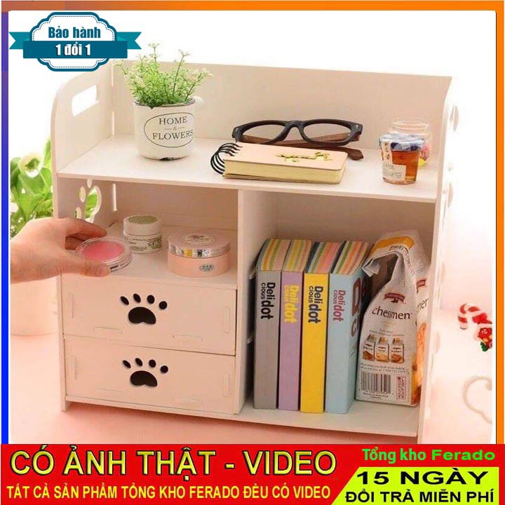 kệ mỹ phẩm gỗ chân chó loại tốt