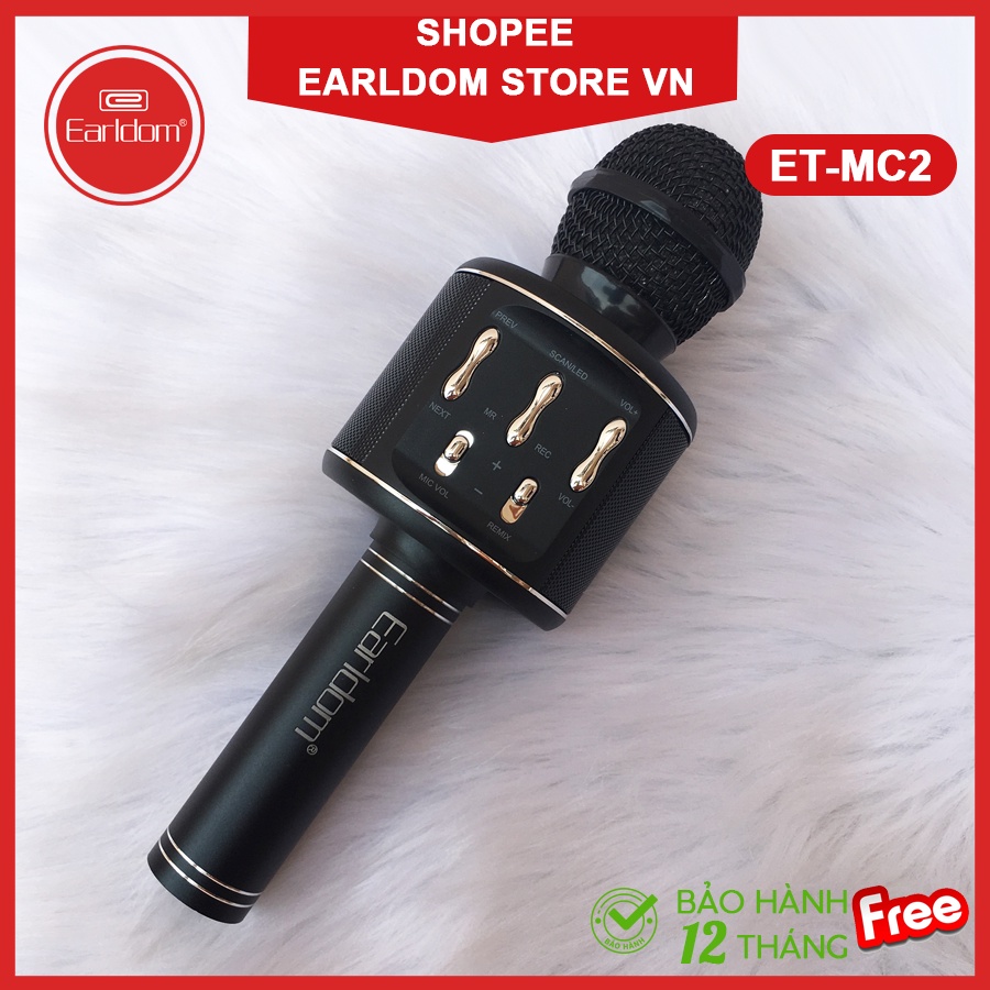 ✔️ Bảo Hành 99 Năm ✔️ Mic Hát Karaoke Earldom ET -MC2 Chính hãng Earldom | EARLDOM STORE VN ✔️