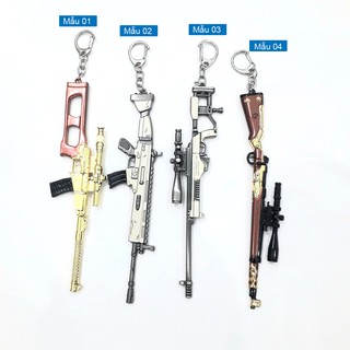 Móc khóa mô hình súng BUPG