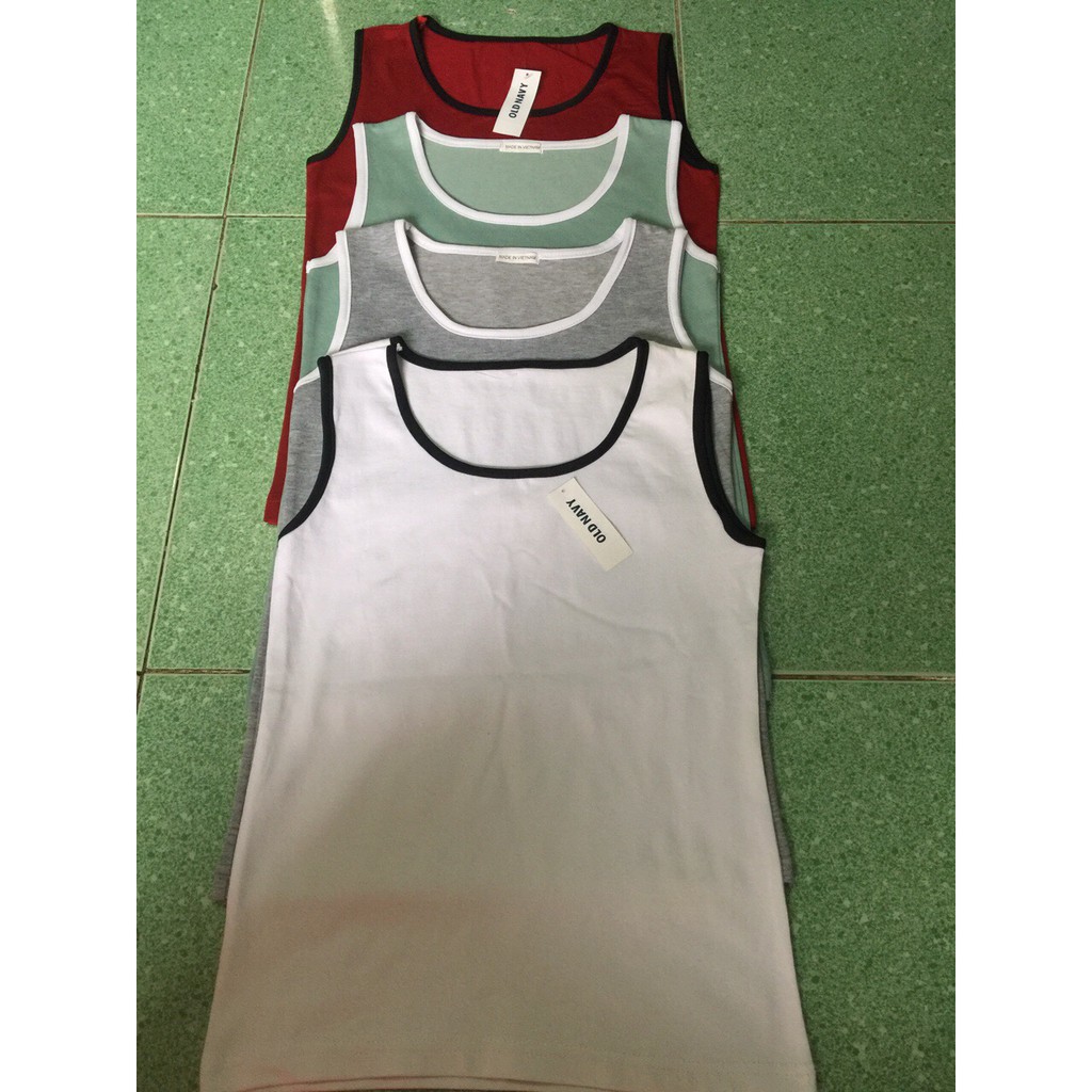 COMBO ÁO THUN BA LỖ 50 CÁI
