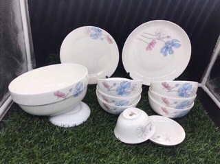 SET BÁT Đĩa  BÁT TRÀNG-11 món