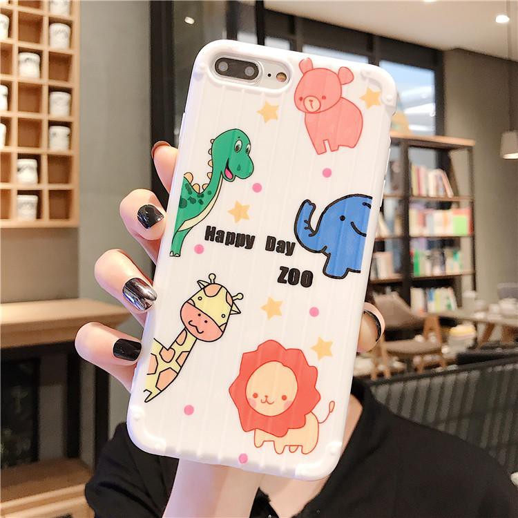 [ OPPO ] Ốp Lưng Sọc Nổi Happy Zoo - S011 | BigBuy360 - bigbuy360.vn