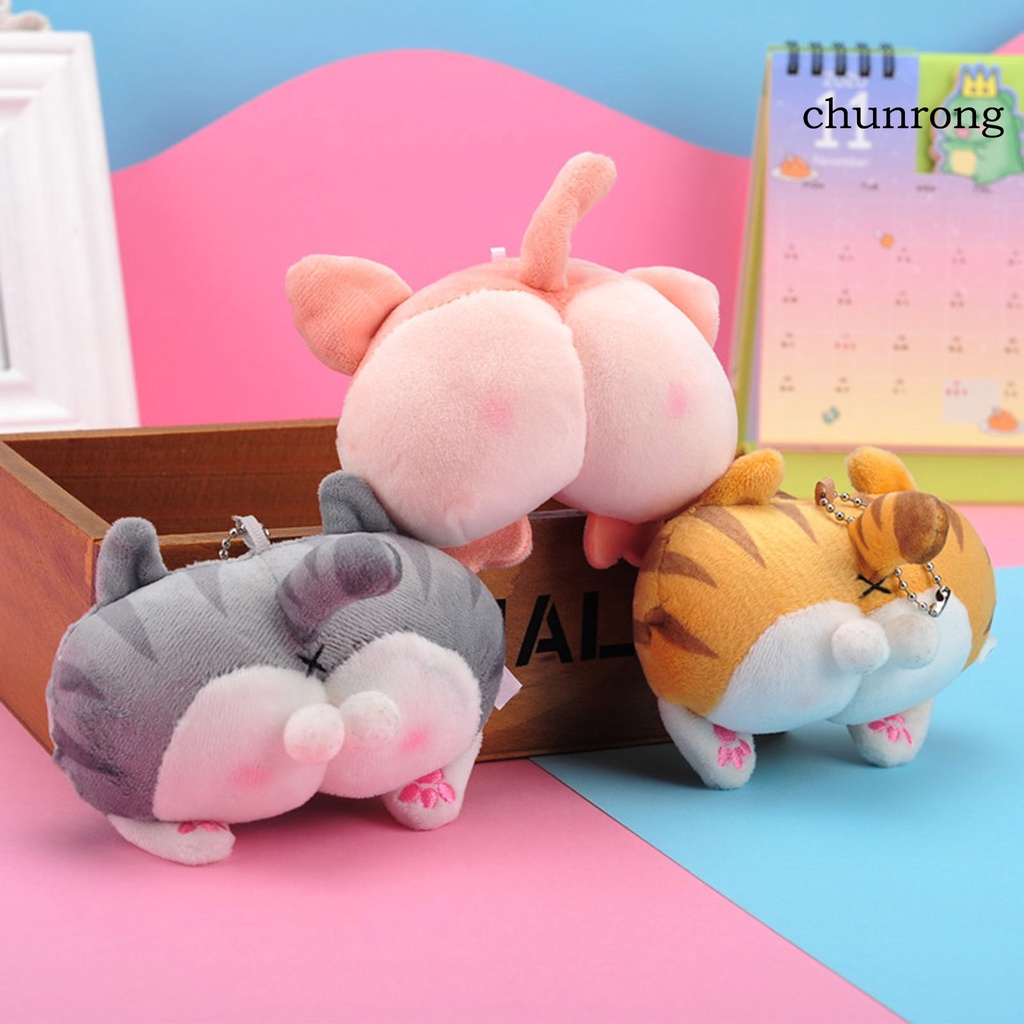 Cr Phụ Kiện Trang Trí Xe Hơi Kiểu Dáng Mông Mèo Corgi Dễ Thương