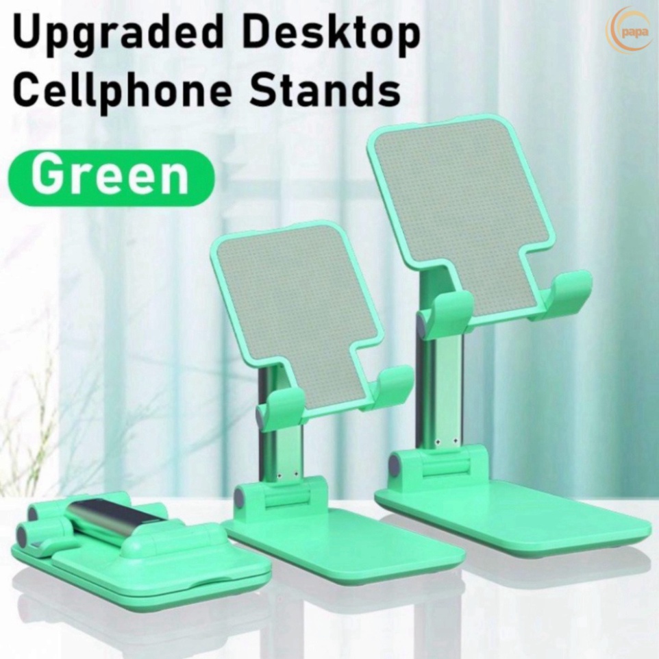 Giá đỡ điện thoại giá đỡ ipad máy tính bảng để treo kẹp trên bàn gấp gọn dùng livestream học online -màu đen xanh [SKY]
