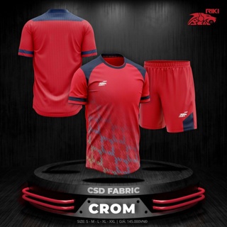 BỘ QUẦN ÁO BÓNG ĐÁ RiKi - CROM