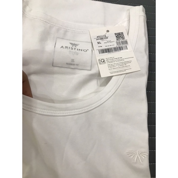 áo ba lỗ trắng Aristino ATTR01 và ATTR05 sale 99K