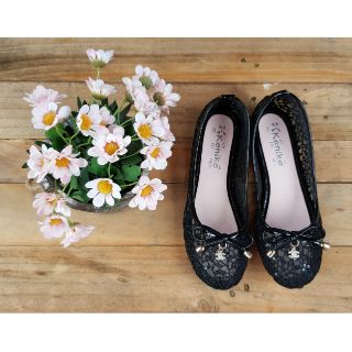 Giày búp bê lưới nữ