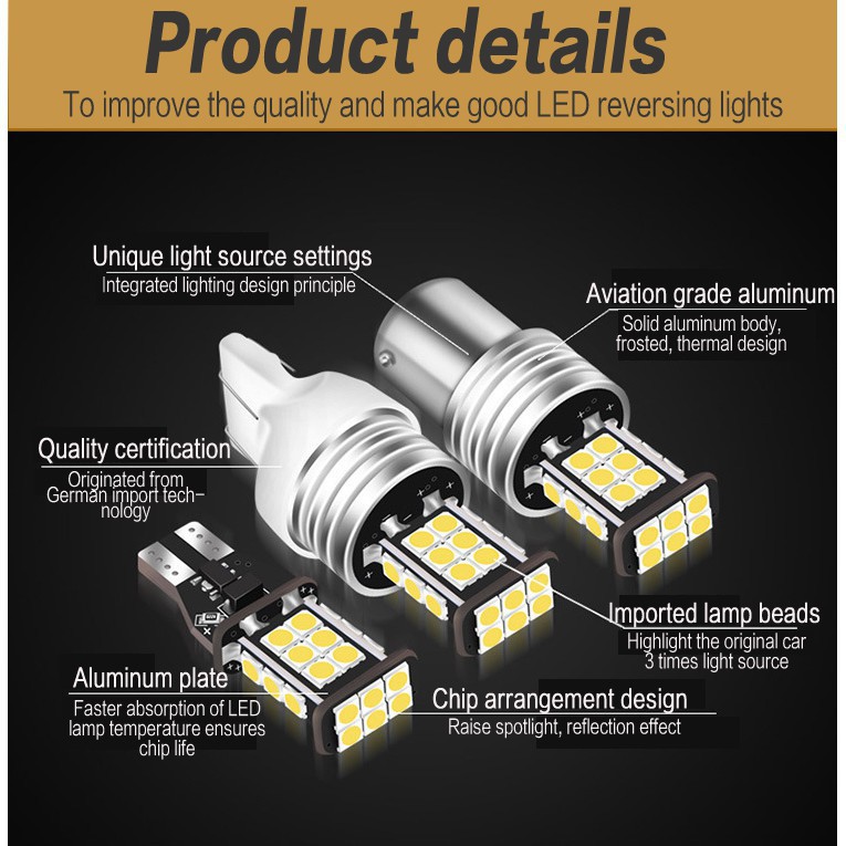 Đèn LED tín hiệu thắng cho xe hơi T15 T20 1156