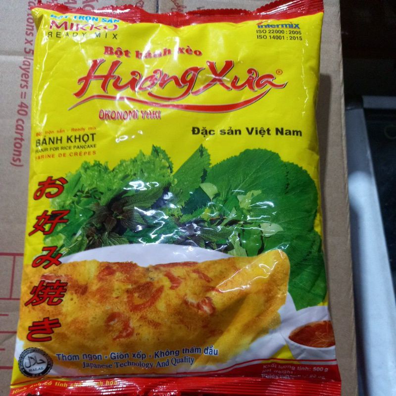 BỘT BÁNH XÈO HƯƠNG XƯA GÓI 500G