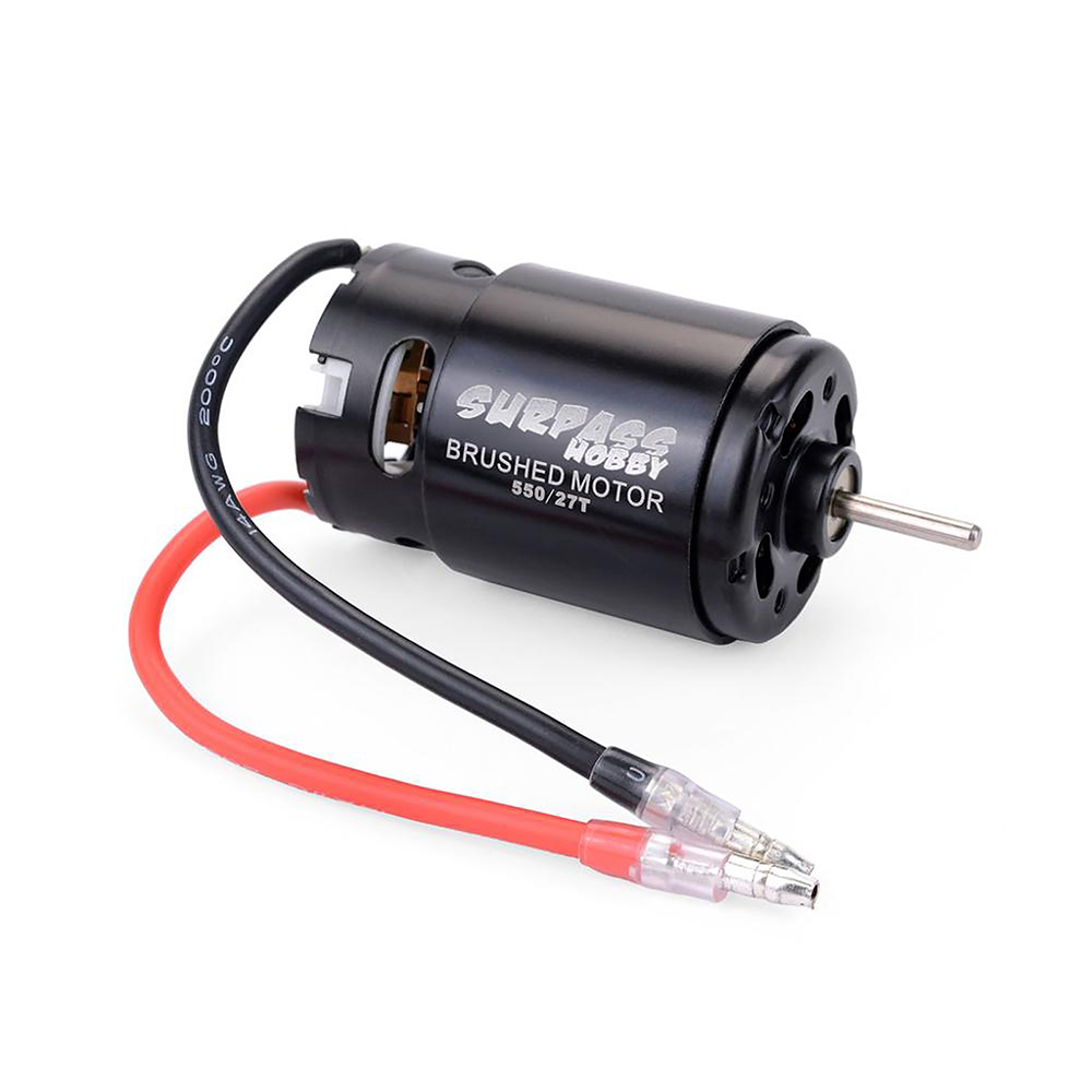 Động Cơ Chổi Than SURPASS HOBBY 550 12T 21T 27T 35T Với ESC 60A ESC  Cho Xe Điều Khiển Từ Xa Axial RC4WD 1 / 10