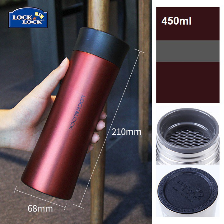 bình giữ nhiệt lock&lock 450ml - bình giữ nhiệt lock