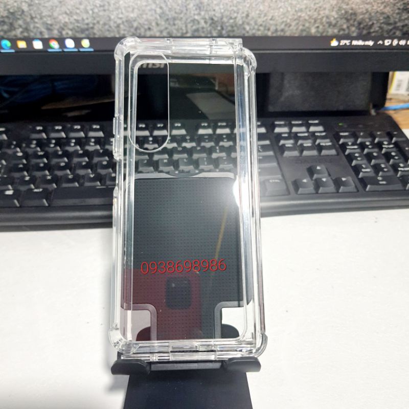 Samsung galaxy Z Flod 4 _ Ốp lưng chống sốc trong suốt khoe màu máy
