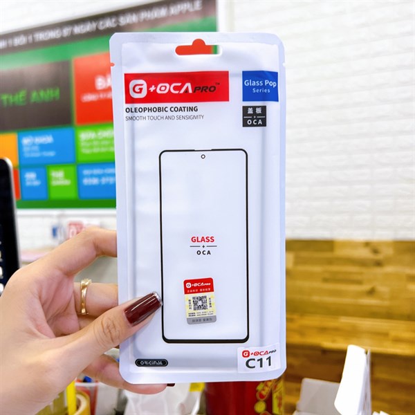 Kính ép OCA Realme C11 2020 / C12 / C15