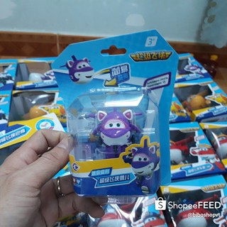 Đội bay siêu đẳng super wings đồ chơi nhân vật Crystal mini