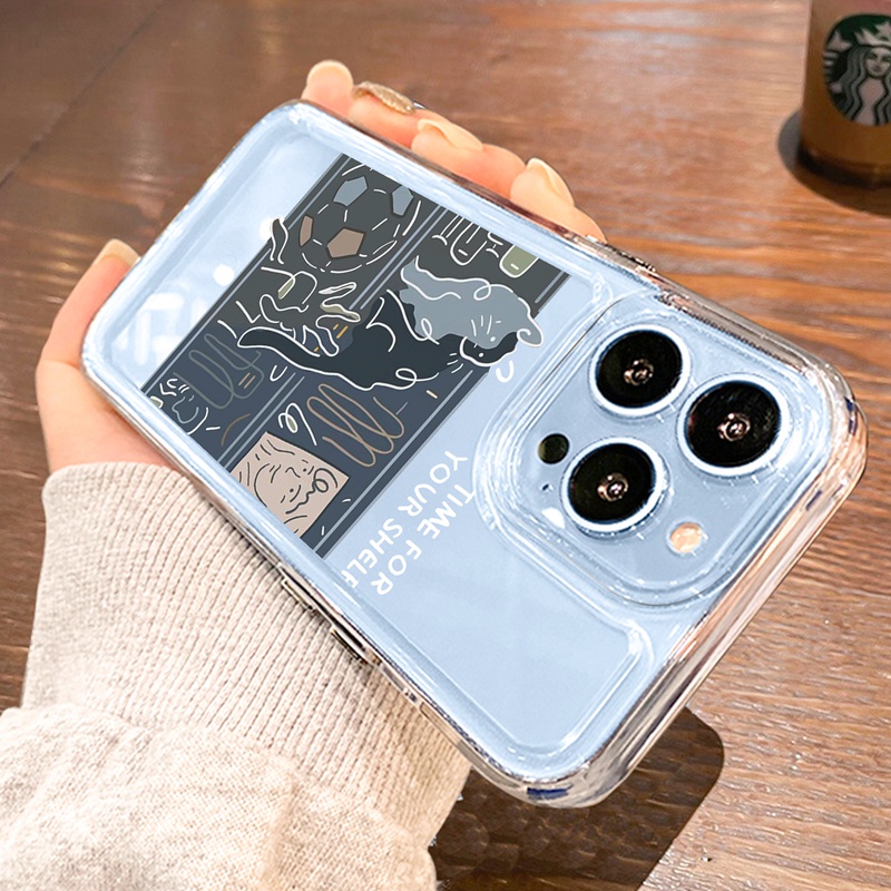 Ốp lưng iphone Ốp điện thoại Suntaiho mềm hình mèo + kệ thích hợp cho iphone 11 pro max / 13 12 pro / xs max iphone xr xs 8 7 plus