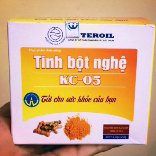 Tinh bột nghệ KC-05 250g - Viện Hàn lâm KHCNVN