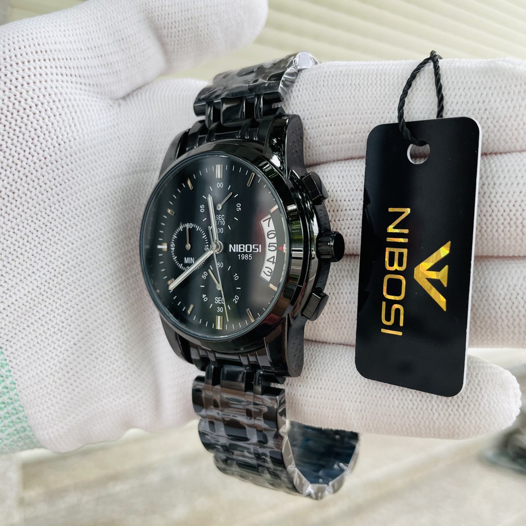 Đồng hồ nam nibosi chính hãng chạy full 6 kim hàng full box  (Mua  Đồng hồ nam chính hãng tặng kèm hộp full box , pin) | BigBuy360 - bigbuy360.vn