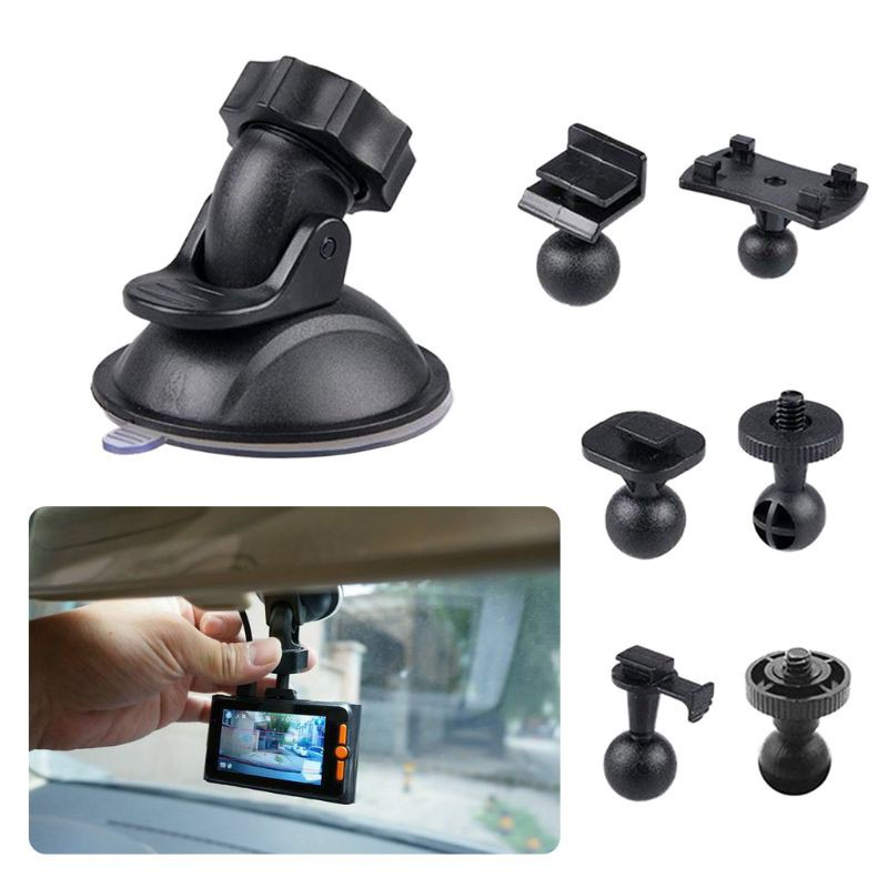 Giá giữ camera hành trình xe hơi có 6 đầu chuyển đổi tiện lợi