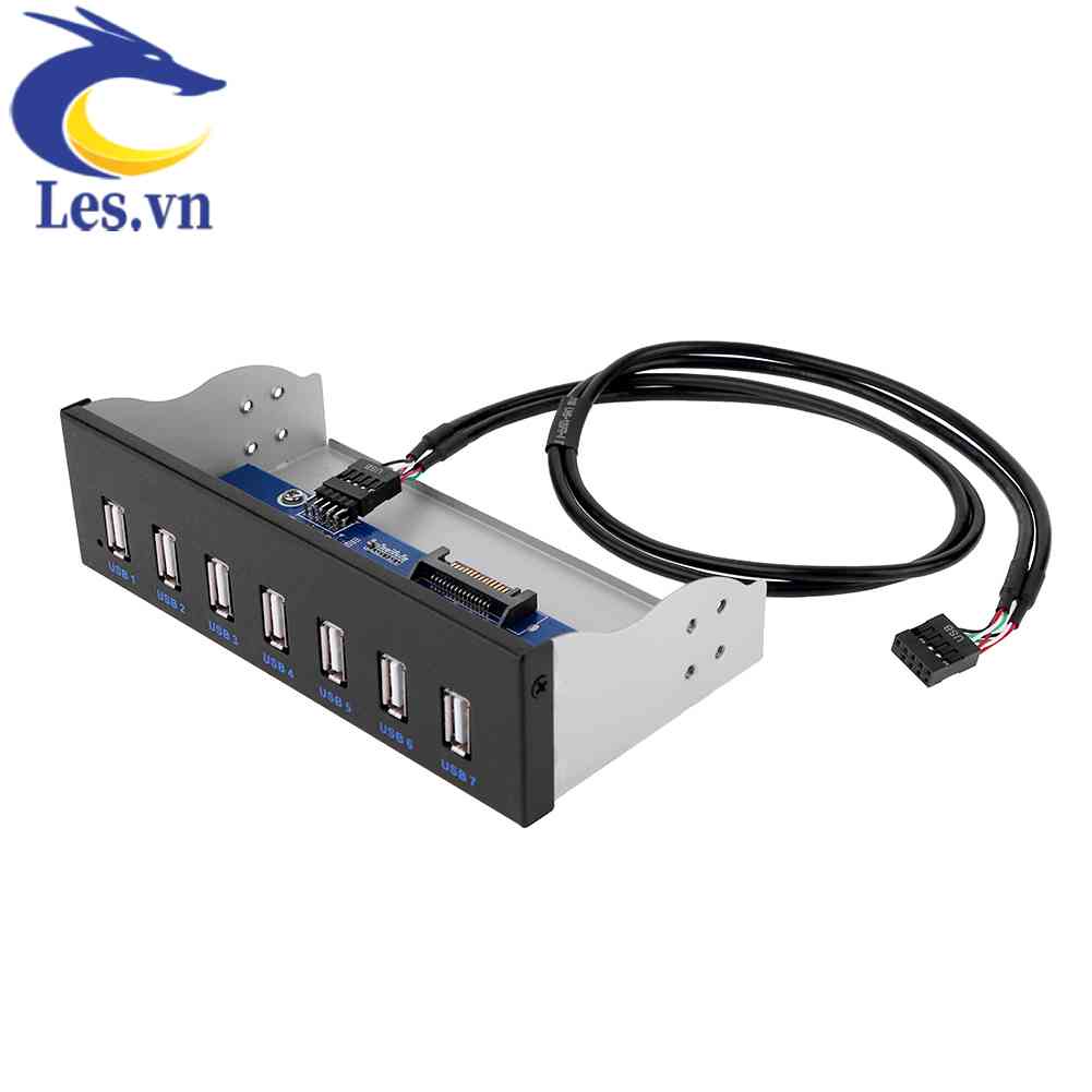 Bộ ChuyểN ĐổI Ổ ĐĩA CD-ROM 9 Pin Sang 7 CổNg USB 2.0 5.25 inch