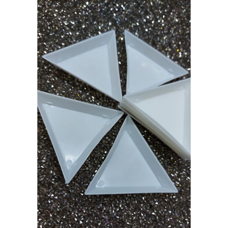 Phụ kiện Nail , khay tam giác