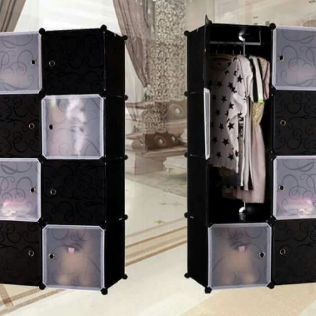 Tủ nhựa ghép 8 ô size lớn