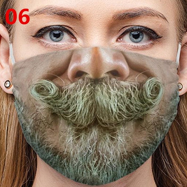 Khẩu trang chống bụi thoáng khí in hình biểu tượng cảm xúc 3d thiết kế vui nhộn cho Halloween