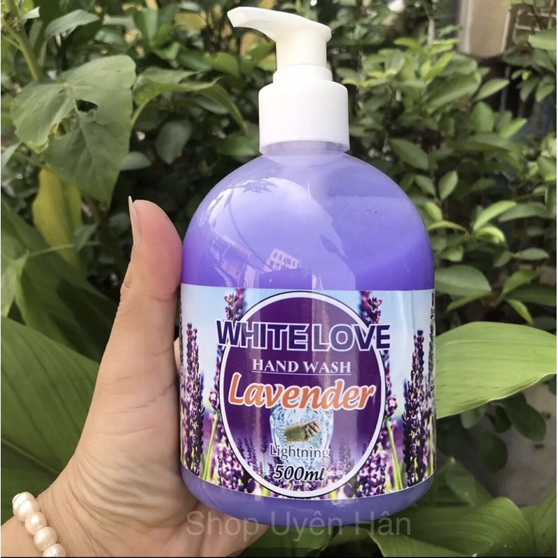 Hàng Công Ty Chính Hãng NƯỚC RỬA TAY WHITE LOVE 500ml