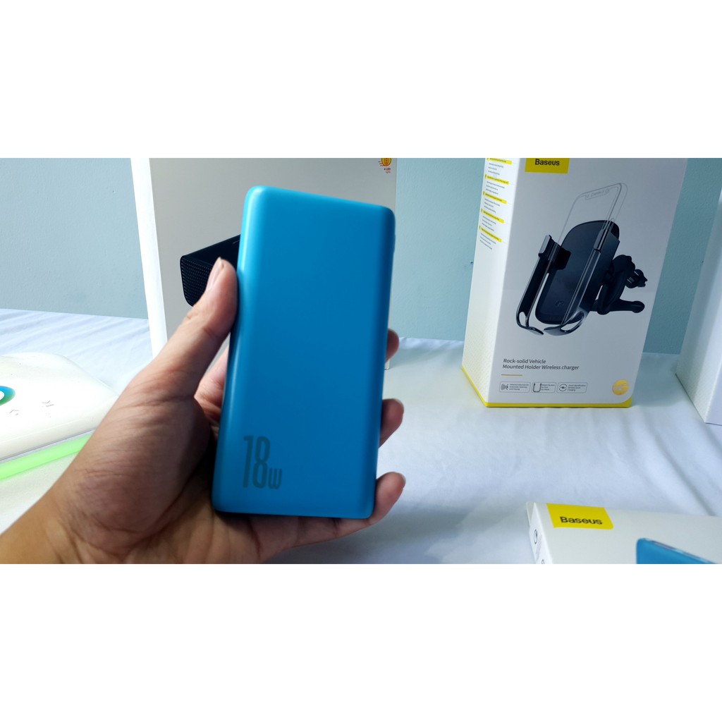 Sạc dự phòng Baseus Bipow 10000mAh sạc nhanh QC 3.0/PD 3.0 Giá tốt nhất shopee